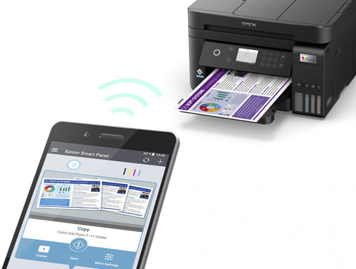 Epson EcoTank ET-3850 Inkjet A4 4800 x 1200 DPI 33 ppm Wi-Fi Epson EcoTank ET-3850 Inkjet A4 4800 x 1200 DPI 33 ppm Wi-Fi